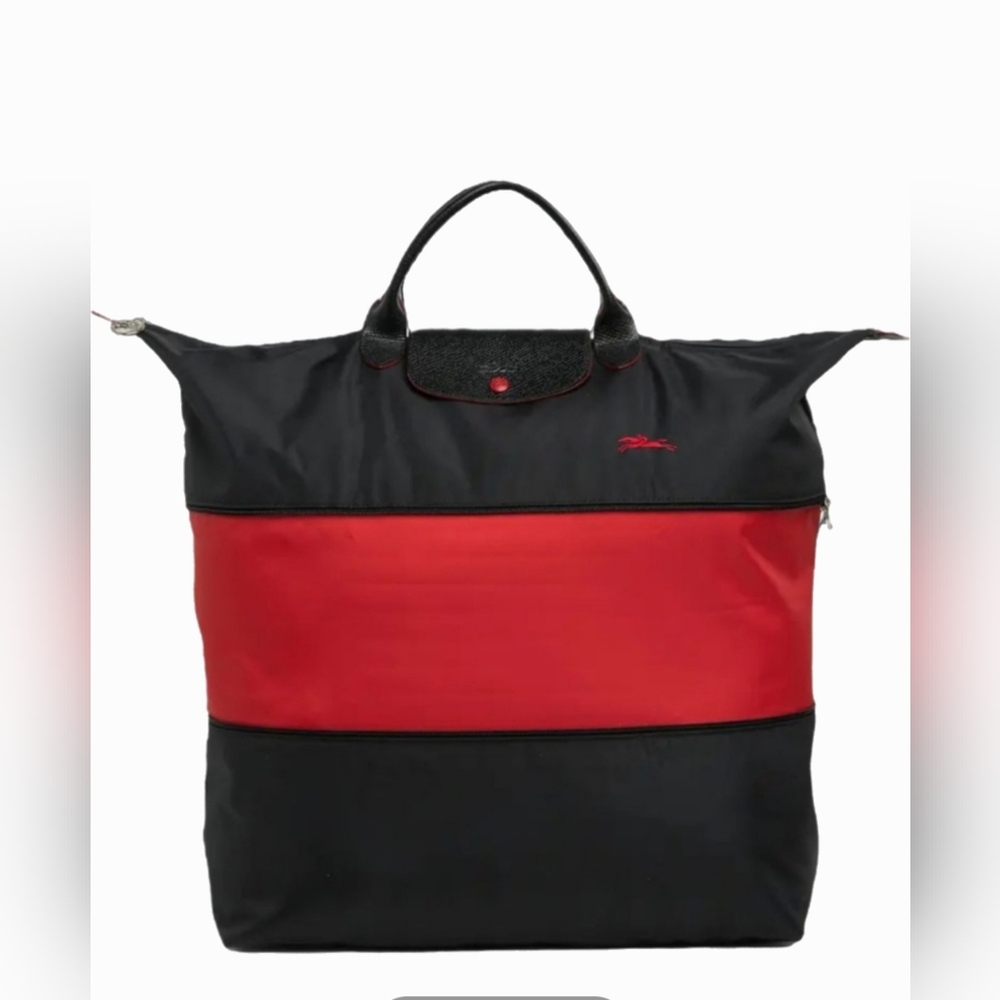 NWT LONGCHAMP Le Pliage Expandable Large Weekender,  Travel Bag.
